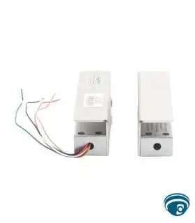 PROEB500U Cerradura de perno para puerta de vidrio con montaje en U y fuerza de sujeción de 1000kg, sensor NC/COM y 12Vcd