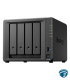 DS925+ NAS de escritorio de 4 bahías SATA sin discos duros, doble 2.5GbE, MD Ryzen, 2 ranuras M.2 NVMe y hasta 216 TB , Synology, NAS Guatemala