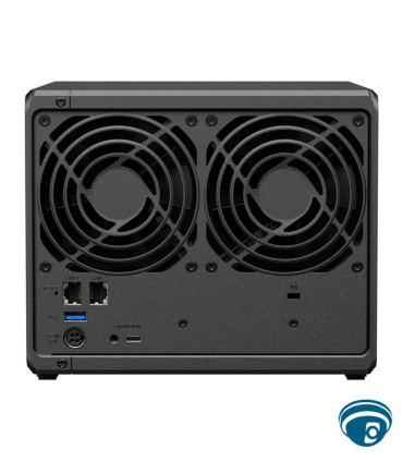 DS925+ NAS de escritorio de 4 bahías SATA sin discos duros, doble 2.5GbE, MD Ryzen, 2 ranuras M.2 NVMe y hasta 216 TB , Synology, NAS Guatemala