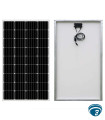 PANELSOLAR-110W Panel solar monocristalino 110W, 21.6V, tamaño 1020x670mm, fusible serie 10 A y tolerancia de 0 a +5% nominal
