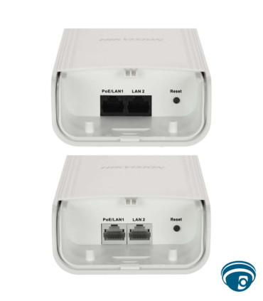 DS-3WF1000-EI-2N Kit de puente inalámbrico 2.4 GHz 300 Mbps para transmisión de video de seguridad
