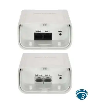 DS-3WF1000-EI-2N Kit de puente inalámbrico 2.4 GHz 300 Mbps para transmisión de video de seguridad