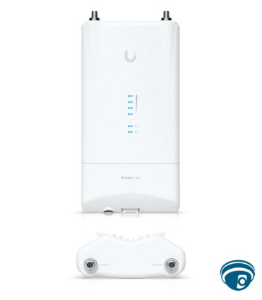 R5AC-LITE radio base estación 5 GHz airMAX ac Rocket Lite con puerto Gigabit y PoE pasivo para enlaces PtP