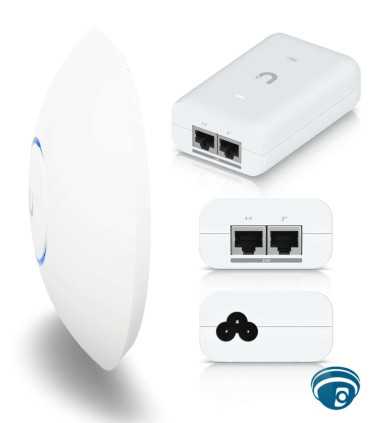 U7-LR access point WiFi 7 Long-Range de techo con 5 streams, PoE y puerto 2.5 GbE para redes empresariales
