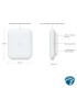 U7-Outdoor access point WiFi 7 exterior IPX6 con cobertura 465 m², PoE+ y uplink 2.5 GbE