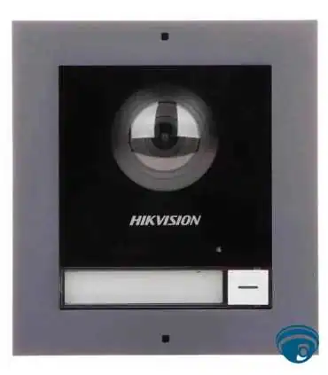 DS-KD8003-IME1 módulo principal de videoportero IP Hikvision 2 MP con PoE y control de acceso para cerraduras