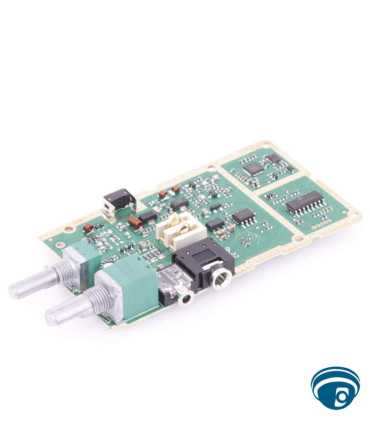 TX600BOARD tarjeta electrónica para radio TX-600 con volumen ajustable, selector de canales y 7.4 V