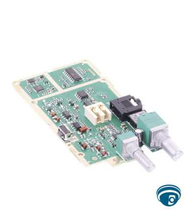 TX600BOARD tarjeta electrónica para radio TX-600 con volumen ajustable, selector de canales y 7.4 V