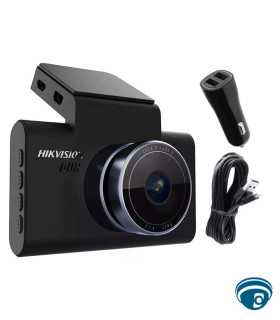 AE-DC5313-C6PRO Cámara para vehículo dashcam, 5MP,1600p con GPS, Wi-Fi AP, audio, G-Sensor, ADAS y control por voz
