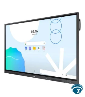 LH86WAFPLGCX Pantalla interactiva 4K de 86", Wi-Fi 6, Android 15, cámara de 48MP, USB-C de 65W, cámara integrada y Google EDLA