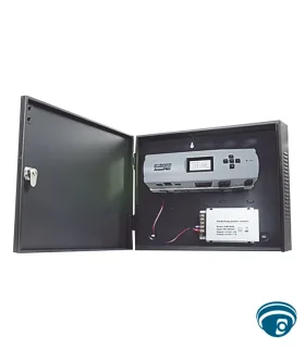 APX-4000 Panel Control de acceso 4 puertas, 3000 huellas, 30000 tarjetas, gestión de elevadores hasta 10 pisos, gabinete, 12V