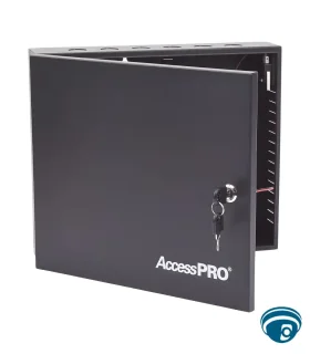 APX-4000 Panel Control de acceso 4 puertas, 3000 huellas, 30000 tarjetas, gestión de elevadores hasta 10 pisos, gabinete, 12V