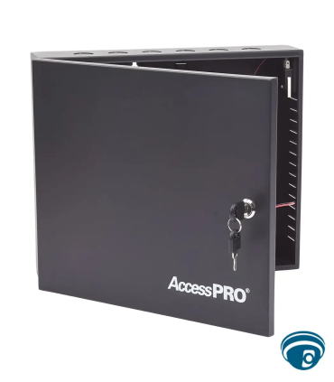 APX-4000 Panel Control de acceso 4 puertas, 3000 huellas, 30000 tarjetas, gestión de elevadores hasta 10 pisos, gabinete, 12V