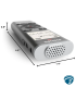 DVT1170 Grabadora de voz digital VoiceTracer con 8 GB, micrófono 360°, WAV, activación por voz, USB-C, batería hasta 70 horas