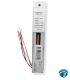 DS-K4T108 cerradura de perno o pistón eléctrico 12VDC, para puertas de vidrio o aluminio, NO/NC/COM, retardo ajustable