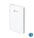 EAP615-Wall access point WiFi 6 AX1800 de pared, doble banda, 1775Mbps, PoE 802.3af/at y 4 puertos Gigabit, gestión Omada