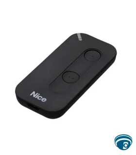 MYGO2 Control remoto 2 canales 433.92 MHz O-Code, con batería, alcance exterior estimado de 100m, para equipos marca NICE