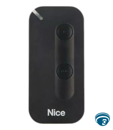 MYGO2 Control remoto 2 canales 433.92 MHz O-Code, con batería, alcance exterior estimado de 100m, para equipos marca NICE