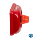 SAV 420C Sirena audiovisual para alarma de incendio,12 a 28Vdc, 90 dB/m, 6 LEDs rojos, protección IP20 y montaje a 2 cables