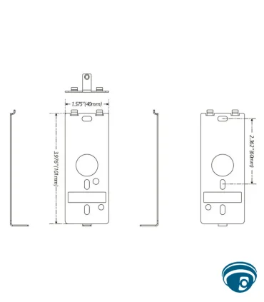 KR901 Lector RFID de control de acceso , doble frecuencia, 125 kHz y 13.56 MHz IP65 Wiegand RS485