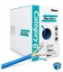NUC6C04BU-FE Cable de red UTP Cat 6, 24 AWG, 4 pares, 305 m, azul, cobre sólido, Panduit NetKey, CM para redes