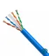 NUC6C04BU-FE Cable de red UTP Cat 6, 24 AWG, 4 pares, 305 m, azul, cobre sólido, Panduit NetKey, CM para redes