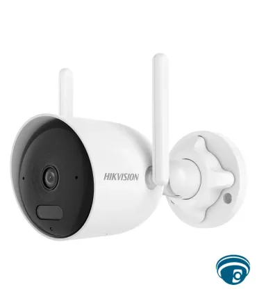 DS-2CFW02 Cámara IP bala Wi-Fi 6, 2MP, audio bidireccional, detección de personas y vehículos, exterior,visión nocturna de 30m