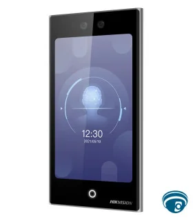 DS-K1T673DG1X-E1 Terminal de reconocimiento facial para control de acceso, lente dual,pantalla táctil 7", protección IP65 M1, 4G