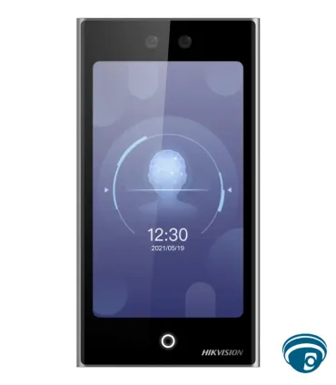 DS-K1T673DG1X-E1 Terminal de reconocimiento facial para control de acceso, lente dual,pantalla táctil 7", protección IP65 M1, 4G