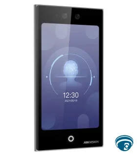 DS-K1T673DG1X-E1 Terminal de reconocimiento facial para control de acceso, lente dual,pantalla táctil 7", protección IP65 M1, 4G