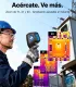 TC004 cámara térmica portátil para inspección eléctrica, mecánica, TISR hasta 512 × 384, Wi-Fi, Memoria 64GB, puntero láser