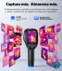 TC004 cámara térmica portátil para inspección eléctrica, mecánica, TISR hasta 512 × 384, Wi-Fi, Memoria 64GB, puntero láser