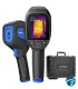TC005 cámara térmica para mantenimiento eléctrico y detección de fugas, TISR, cámara 2MP, pantalla de 3.5", memoria 64GB, Wi-Fi