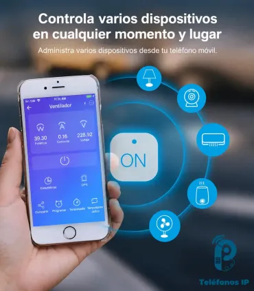 S31 Enchufe inteligente tipo US, medición de consumo, gestión eWeLink, Wi-Fi, 15A, 1800W, programación para electrodomésticos