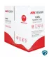 DS-1LN6OUSPE cable de red Cat.6 UTP bobina de 305 m con conductor de cobre sólido 23 AWG con cubierta PE