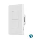 M5-2C-120W Interruptor inteligente de pared de 2 canales Matter para controlar luces en casas y apartamentos con control remoto