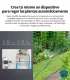 MS01 Sensor inteligente de humedad del suelo para plantas, capacitivo IP55 con conexión RJ9 para monitoreo y riego automatizado