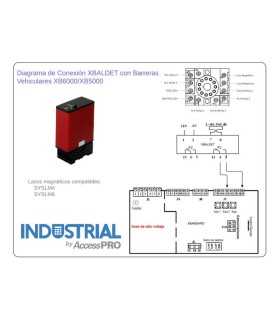 Detector de Masa Metálica para uso con Barreras Vehiculares XBA-LDET