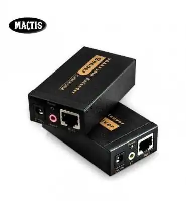 Extensor de video VGA 100mts MACTIS 300ft VGA Cat5e o Cat6 YCQ-VGA
