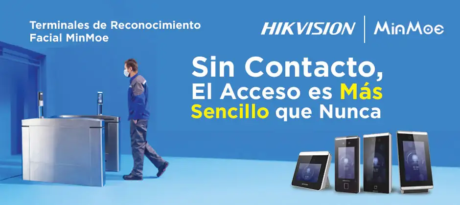 Hikvision con reconocimiento facial