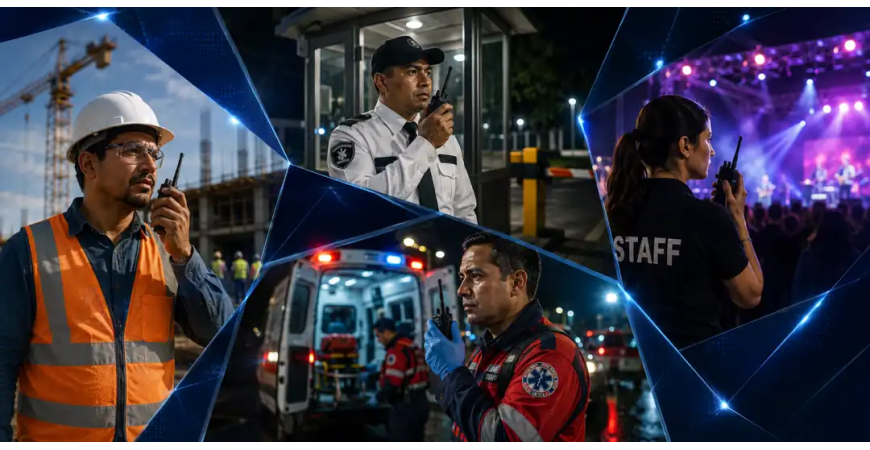Radios de dos vías y walkie-talkies profesionales para empresas en Guatemala