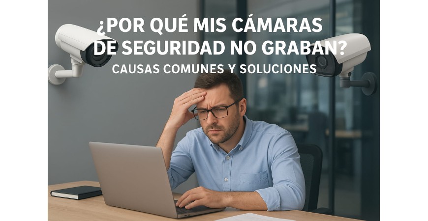 ¿Por qué mis cámaras de seguridad no graban? Causas comunes y soluciones en Guatemala