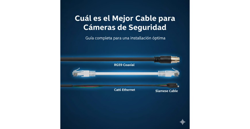 Cuál es el Mejor Cable para Cámaras de Seguridad y Por Qué es Clave para tu Protección
